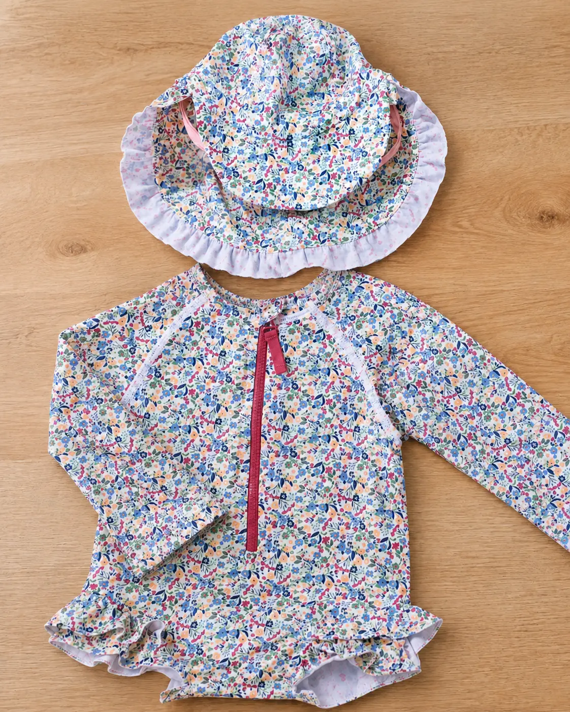 maillot de bain anti-uv bébé fille